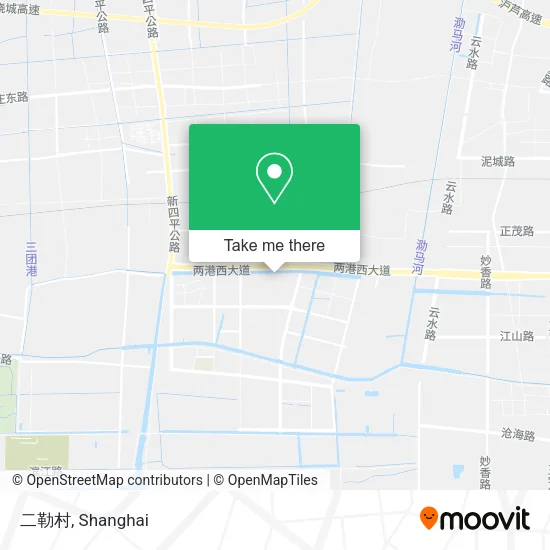 二勒村 map