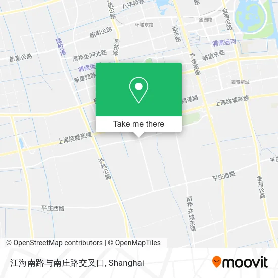 江海南路与南庄路交叉口 map