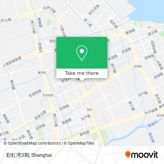 彩虹湾3期 map