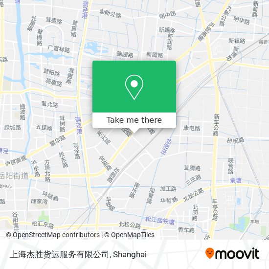 上海杰胜货运服务有限公司 map
