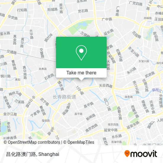昌化路澳门路 map