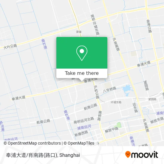 奉浦大道/肖南路(路口) map