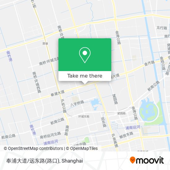 奉浦大道/远东路(路口) map