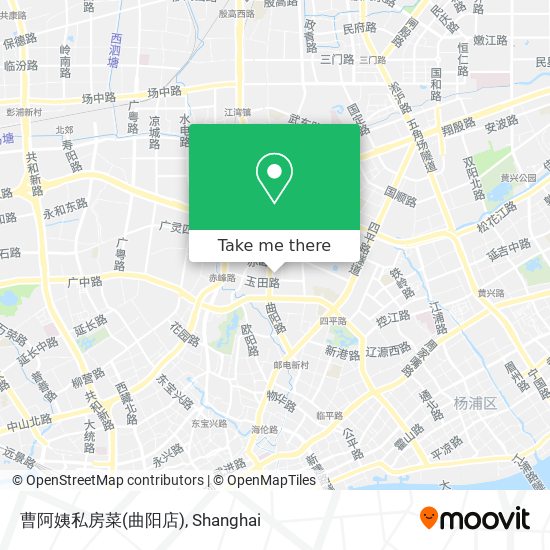 曹阿姨私房菜(曲阳店) map