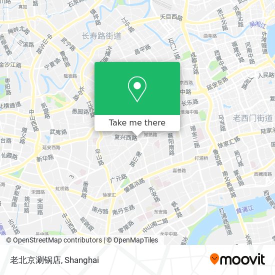 老北京涮锅店 map