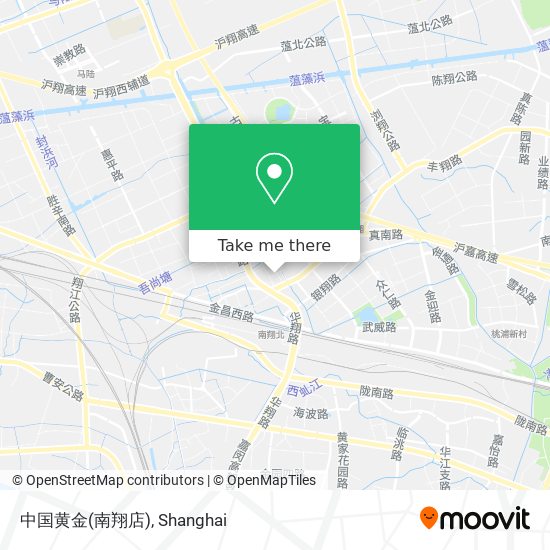 中国黄金(南翔店) map