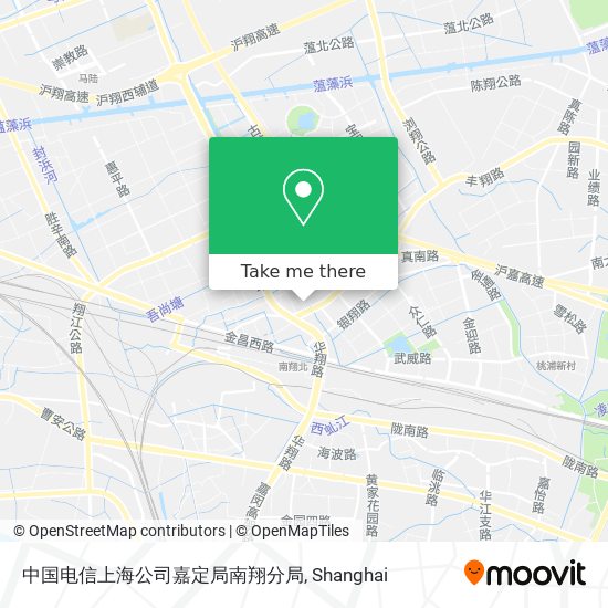 中国电信上海公司嘉定局南翔分局 map