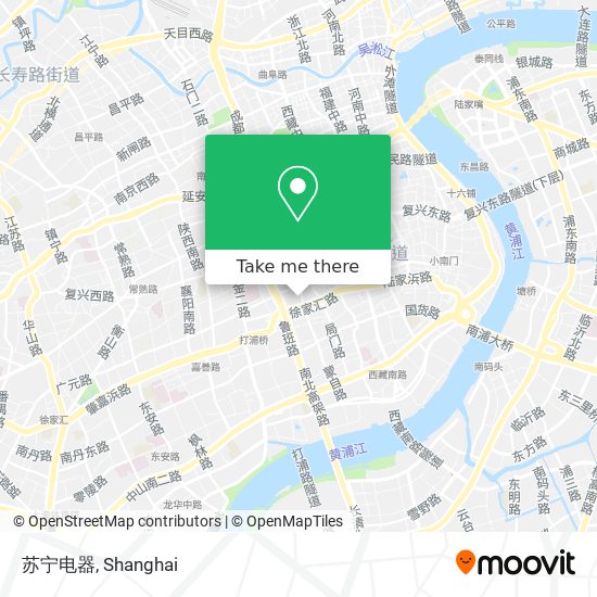 苏宁电器 map
