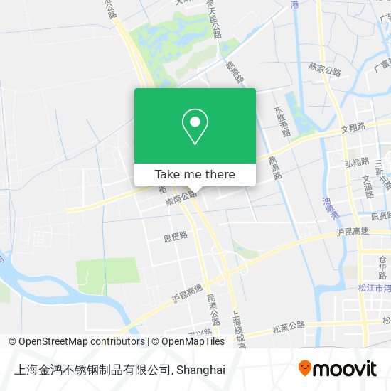 上海金鸿不锈钢制品有限公司 map