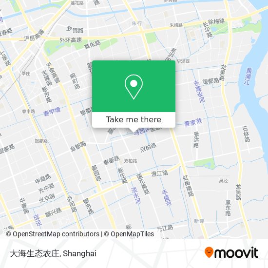 大海生态农庄 map