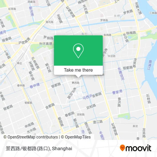 景西路/银都路(路口) map