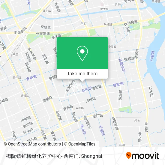 梅陇镇虹梅绿化养护中心-西南门 map