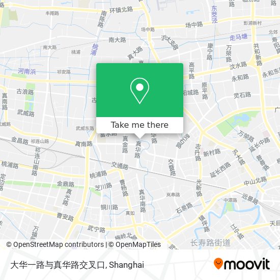 大华一路与真华路交叉口 map