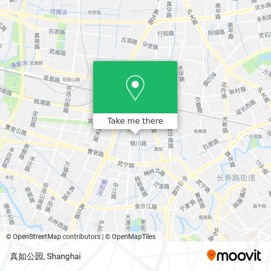 真如公园 map
