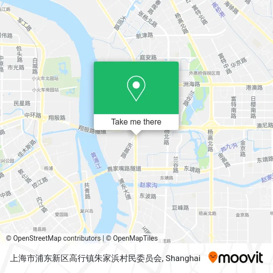 上海市浦东新区高行镇朱家浜村民委员会 map