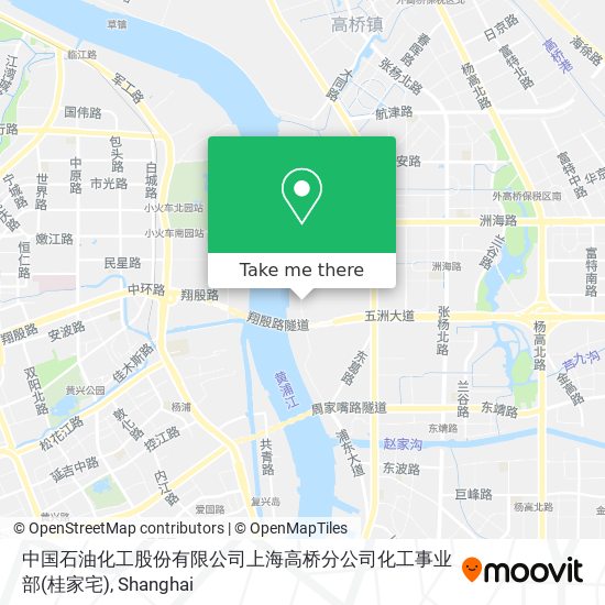 中国石油化工股份有限公司上海高桥分公司化工事业部(桂家宅) map