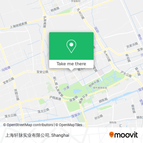 上海轩脉实业有限公司 map