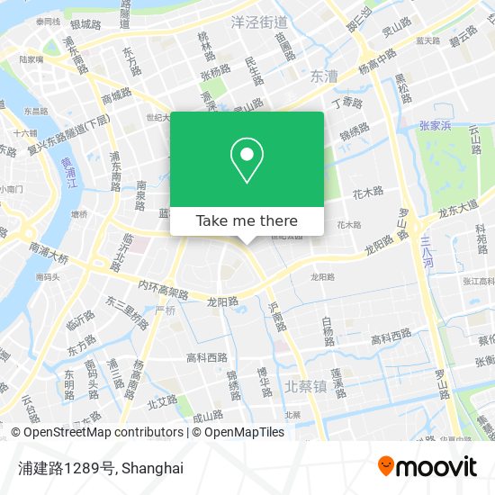 浦建路1289号 map