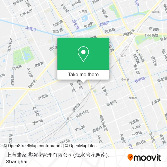上海陆家嘴物业管理有限公司(浅水湾花园南) map