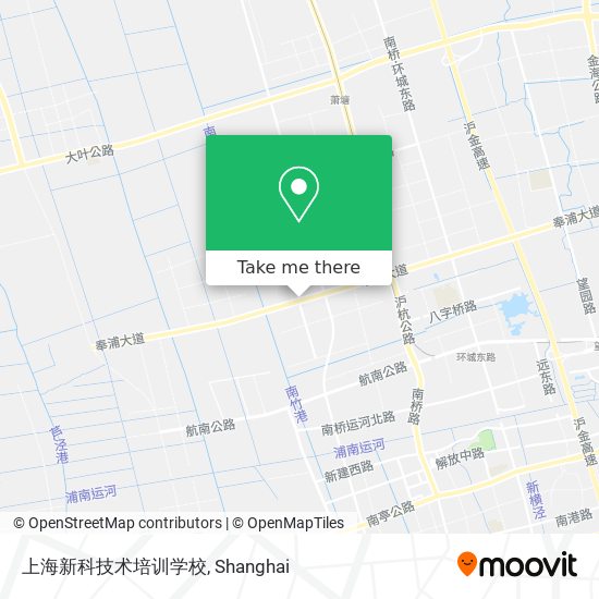 上海新科技术培训学校 map