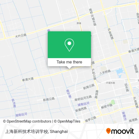 上海新科技术培训学校 map