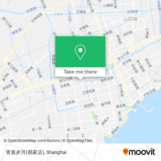 青葱岁月(易家店) map