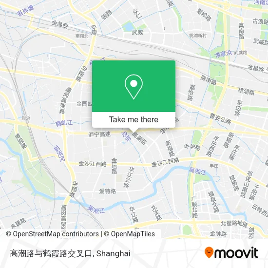 高潮路与鹤霞路交叉口 map