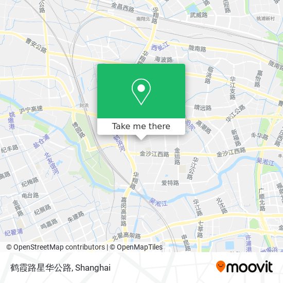 鹤霞路星华公路 map