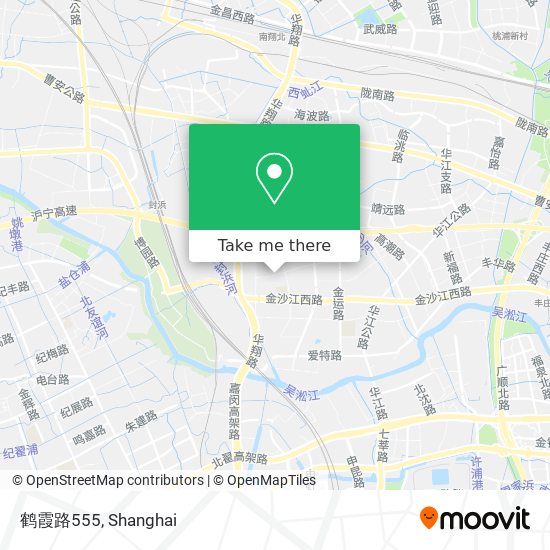 鹤霞路555 map