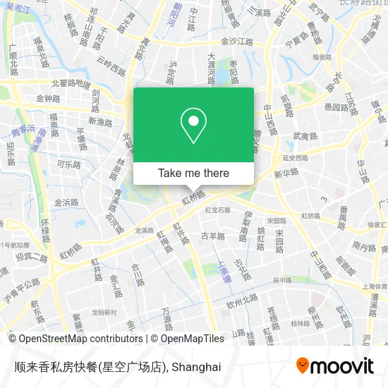 顺来香私房快餐(星空广场店) map