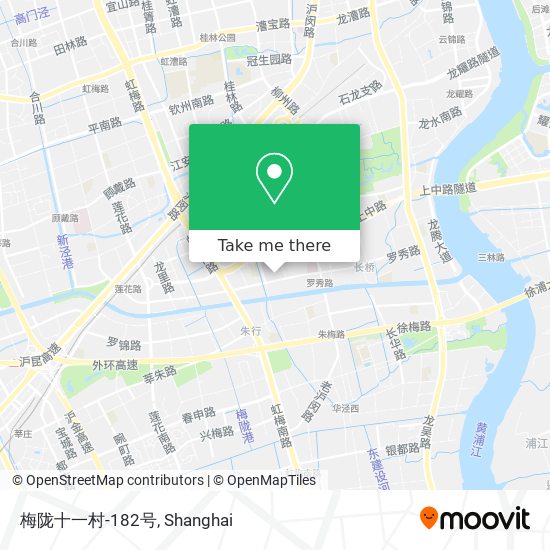 梅陇十一村-182号 map