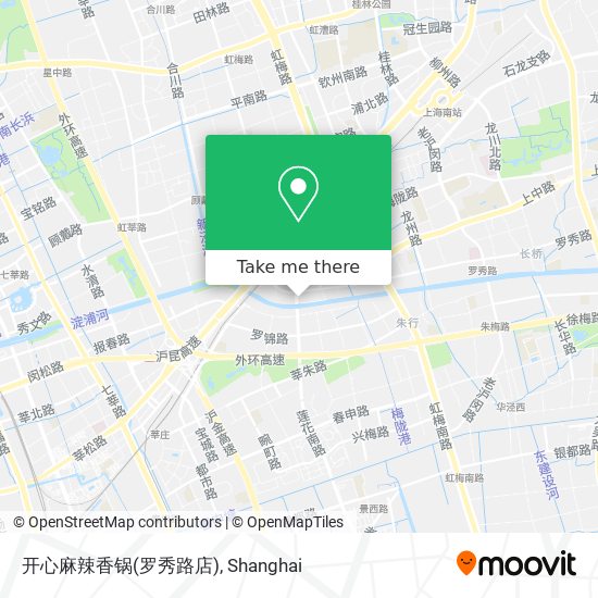 开心麻辣香锅(罗秀路店) map