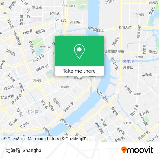 定海路 map