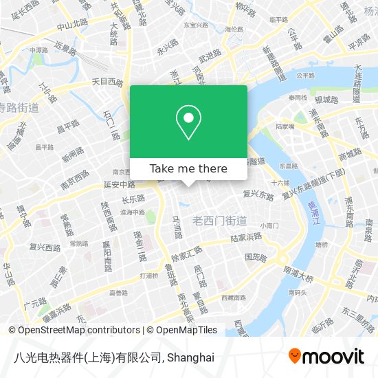 八光电热器件(上海)有限公司 map