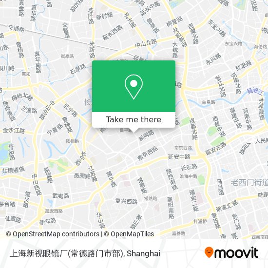 上海新视眼镜厂(常德路门市部) map