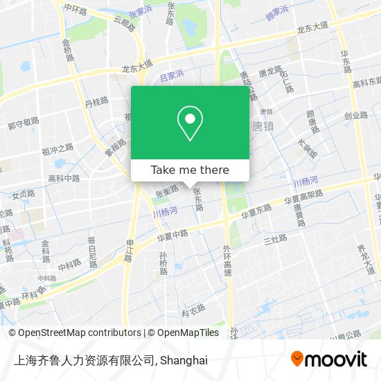 上海齐鲁人力资源有限公司 map