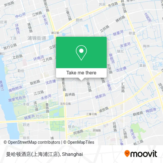 曼哈顿酒店(上海浦江店) map