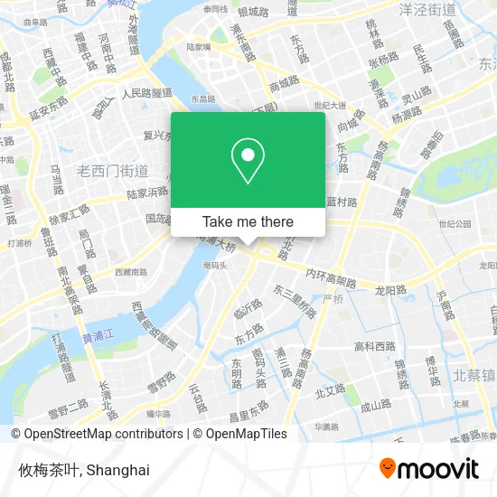 攸梅茶叶 map