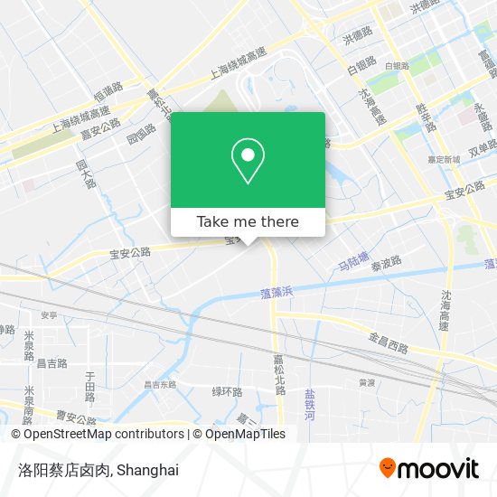 洛阳蔡店卤肉 map