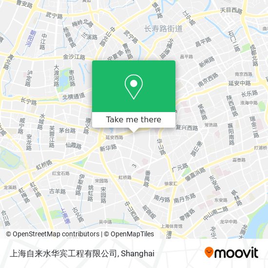 上海自来水华宾工程有限公司 map