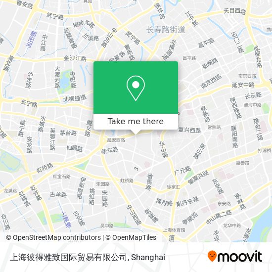 上海彼得雅致国际贸易有限公司 map