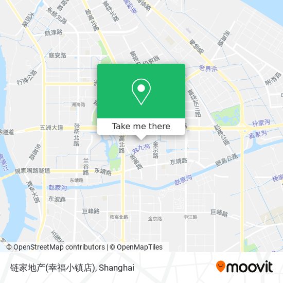 链家地产(幸福小镇店) map