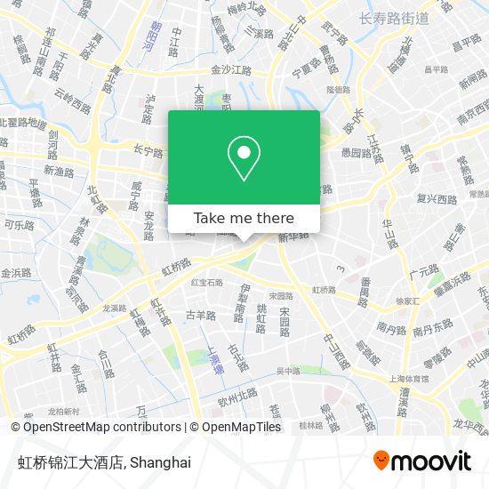 虹桥锦江大酒店 map
