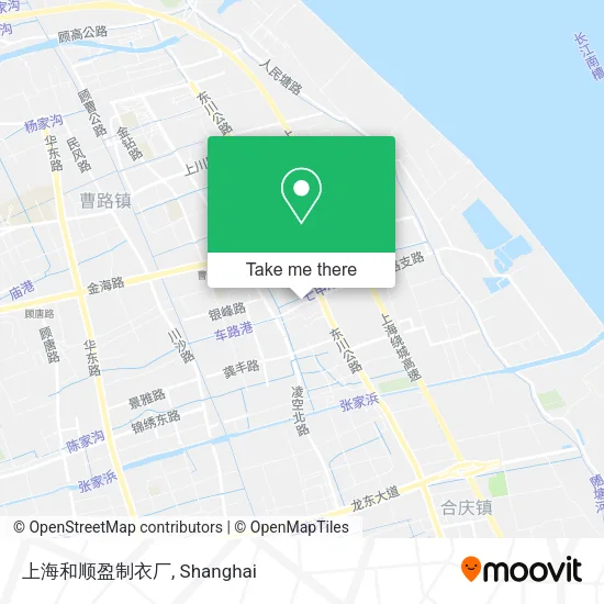 上海和顺盈制衣厂 map