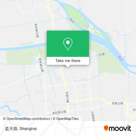 盈天路 map