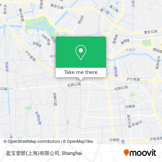 盈宝塑胶(上海)有限公司 map