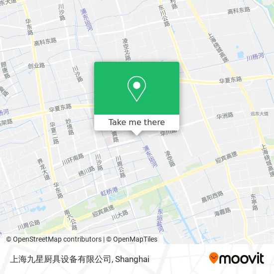 上海九星厨具设备有限公司 map