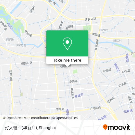 好人鞋业(华新店) map
