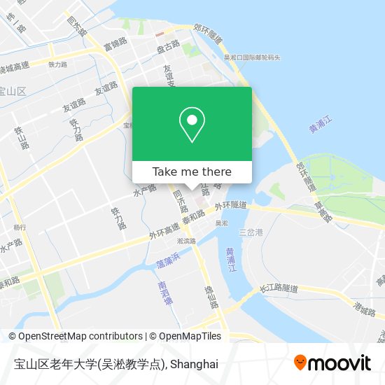 宝山区老年大学(吴淞教学点) map