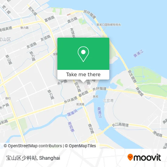 宝山区少科站 map